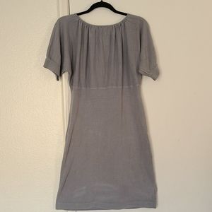 Grey Allison Brittney Knitted Cashmere Dress sz M